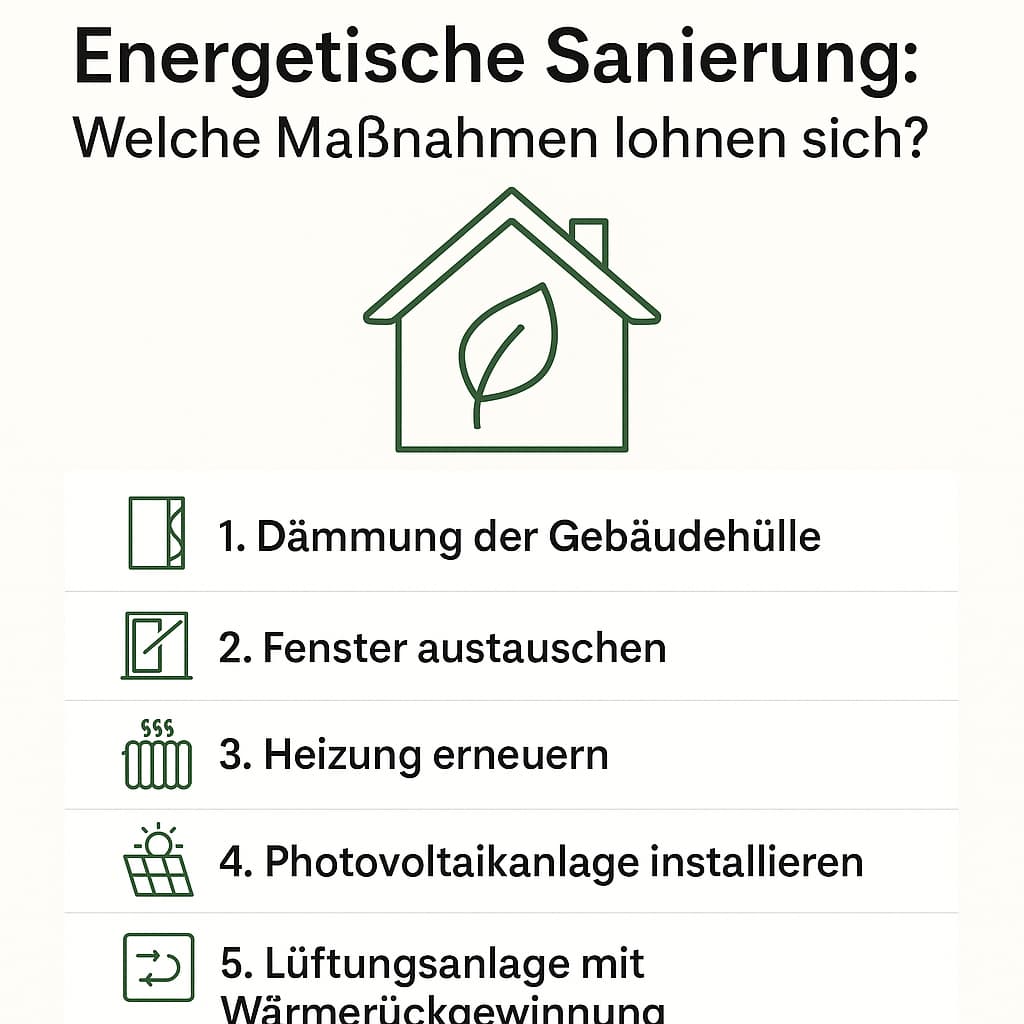 Energetische Sanierung