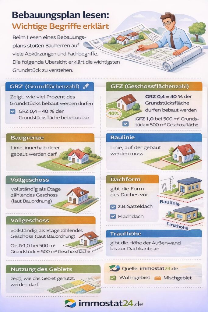Bebauungsplan lesen und verstehen: Ein umfassender Leitfaden