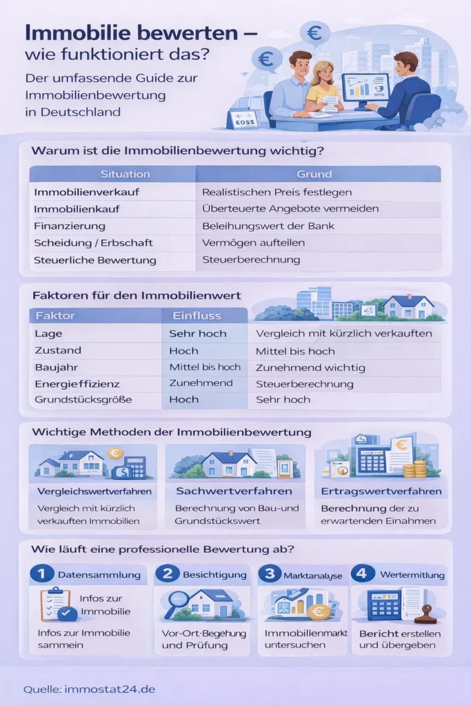 Immobilie bewerten – wie funktioniert das?