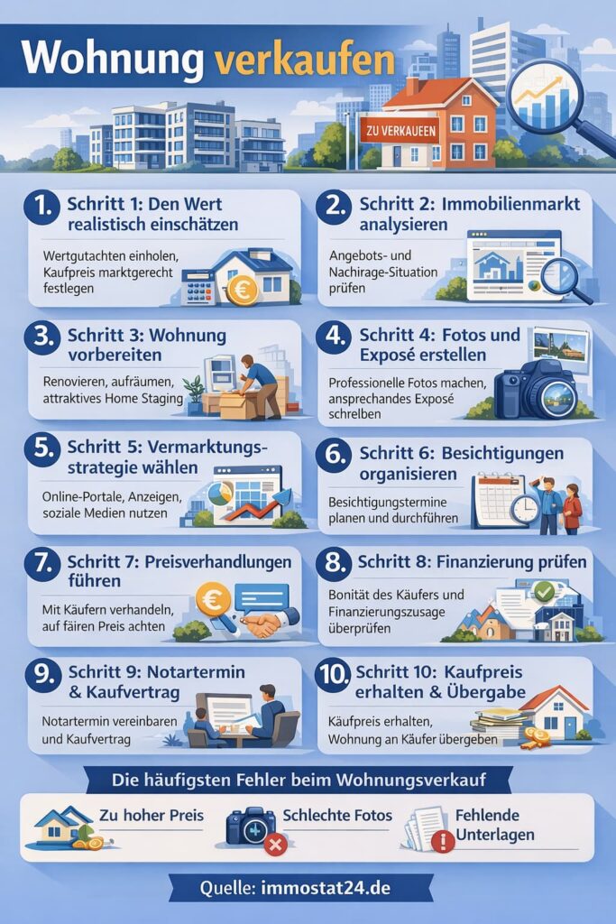 Wohnung verkaufen: Die wichtigsten Tipps für Eigentümer in Deutschland